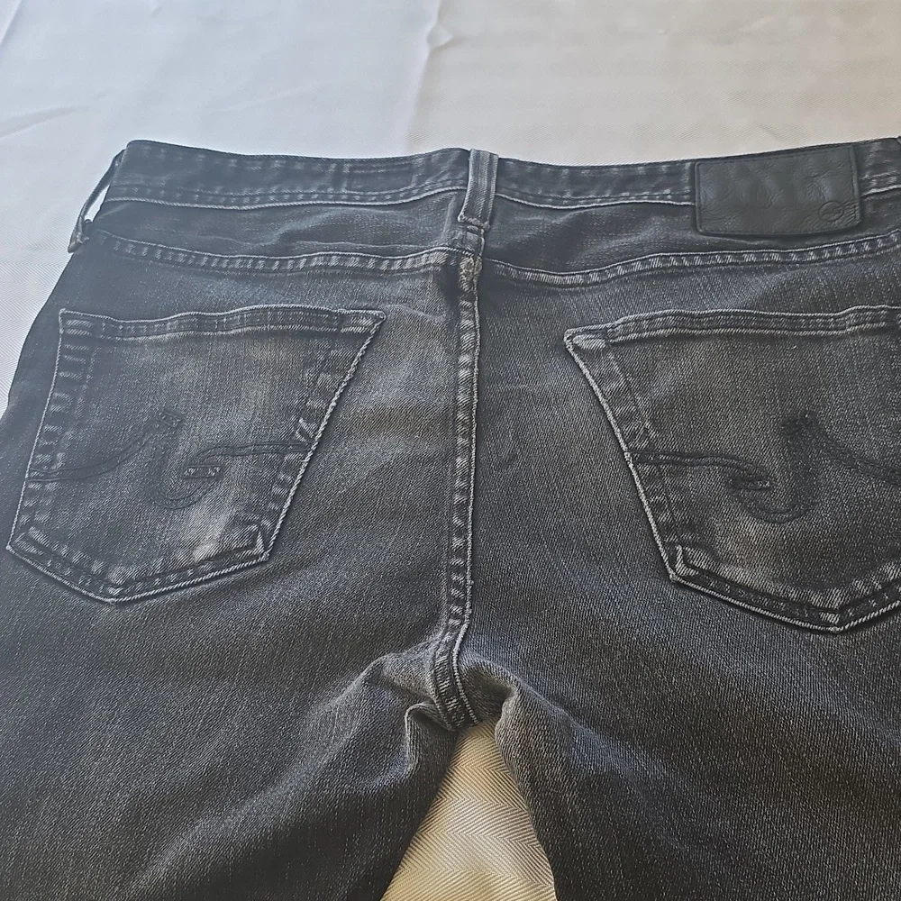AG Adriano Goldschmeid | Men'sThe Dylan  Dark Gray‎ Slim Jeans, Size 32